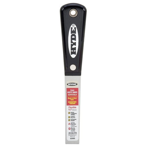 Hyde 3/4 in.  Bs Hcs Flex Putty Knife 02005 2005